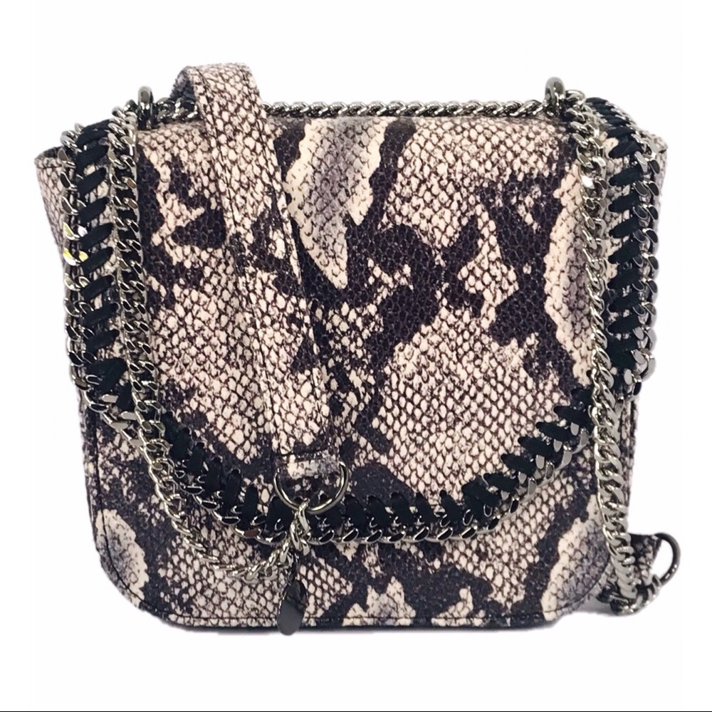 Vegan Leather Crossbody Handbag